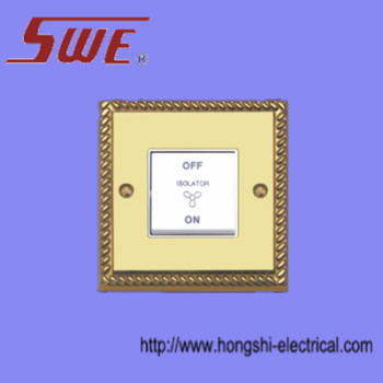 3-Pole Fan Switch 10A 250V
