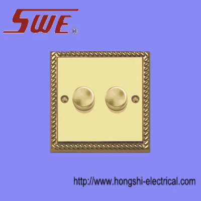 2 Gang Dimmer Switch 250V