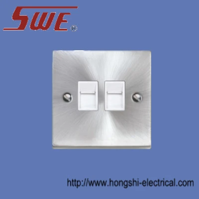 Telephone Socket 2 gang