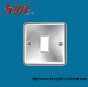 1 Gang Plate Switch 10A 250V