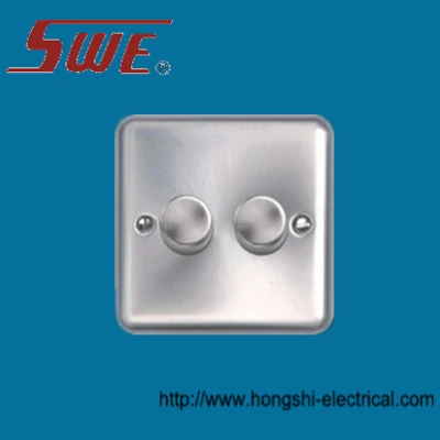 2 Gang Dimmer Switch 250V