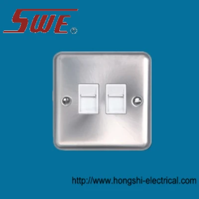 Telephone Socket 2 gang