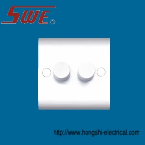 Dimmer Switches 2 Gang,250V