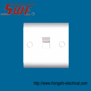 1 Gang Telephone Socket