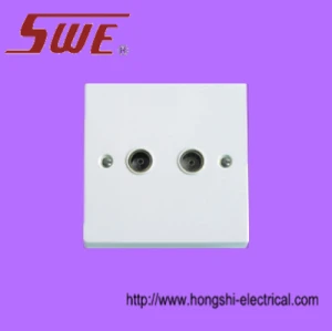 2 Gang TV Socket