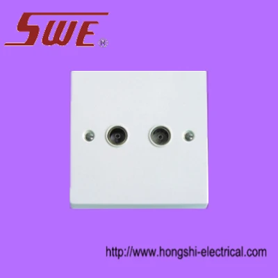 2 Gang TV Socket