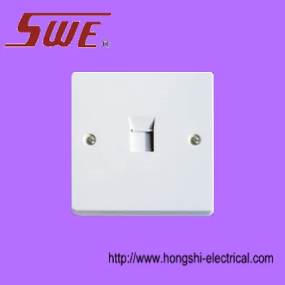 1 Gang Telephone Socket