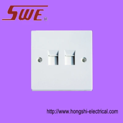 2 Gang Telephone Socket
