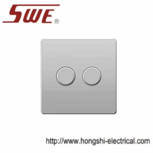 dimmer switches 2gang,250V