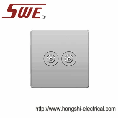 TV sockets 2 gang