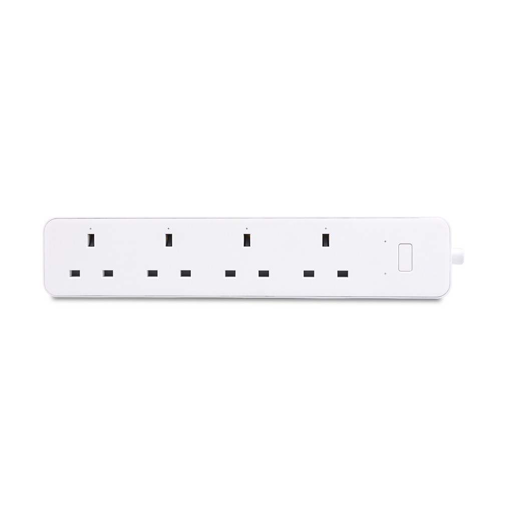 UK Smart WiFi Power Strip 4 Way Wireless Power Extension Socket Smart