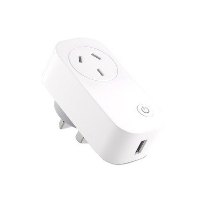 AU Standard Smart Socket with USB Port Wifi Plug Support Alexa/Google Home Timing/Remote Control