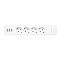 EU Standard WIFI Remote Control Smart Power Strip with USB Timer Function