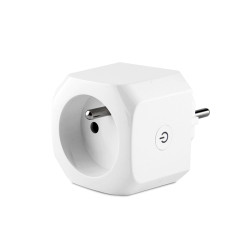 French Standard Smart Plug Wifi Remote Control Smart Socket with Power Metering Function