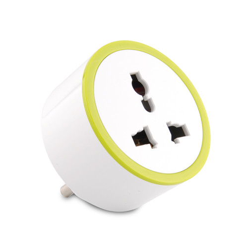 10A India Standard Smart Socket with Power Metering Function Smart Plug Wifi Remote Control