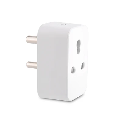 16A India Standard Smart Socket with Power Metering Function Mini Smart Plug Wifi Remote Control
