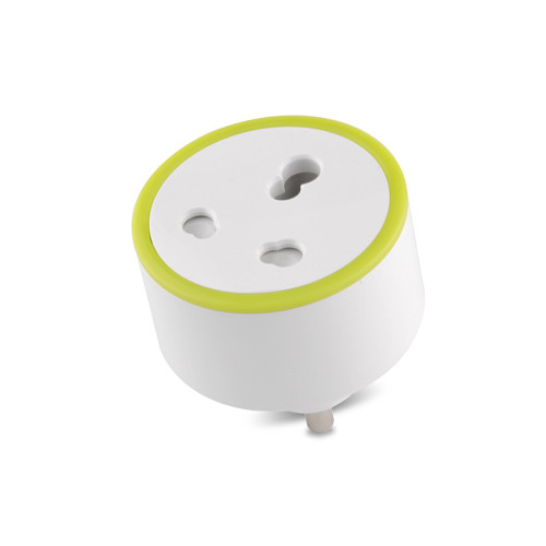 16A India Standard Smart Socket with Power Metering Function Smart Plug Wifi Remote Control