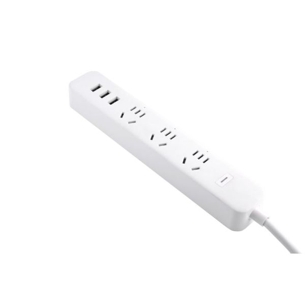 國標排插 (10A)3位+USB WiFi插座