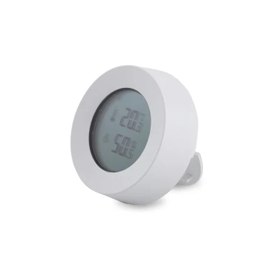 Zigbee Smart Temperature and Humidity Sensor with Screen for Smart Home Security