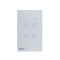 4 Gang 10A American Standard Smart WiFi Glass Tourch-screen Wall Switch (L&N) for Smart Home
