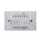 4 Gang 10A American Standard Smart WiFi Glass Tourch-screen Wall Switch (L&N) for Smart Home