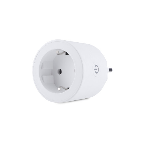 16A EU Standard Wifi Smart Plug Socket Outlet with Power Metering/Timmer Support Alexa Google Voice Control