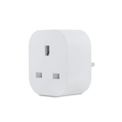 UK Standard 13A Wifi Smart Plug Power Socket Outlet with Power Metering/Timmer Support Voice Control
