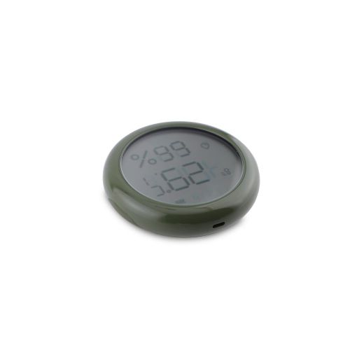 Smart/Ordinary Temperature And Humidity Sensor with Screen Zigbee/BLE MESH/Matter over Thread-Green