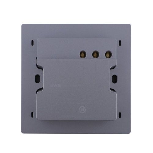 ZigBee 1 Gang 250V 10A Smart Wall Switch (L-N Version) Metal Panel Switch High Luxury Style Home Decoration