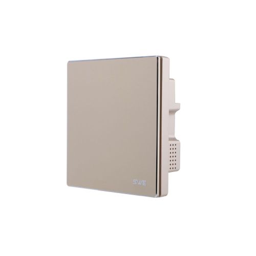 ZigBee 1 Gang 250V 10A Smart Wall Switch (L-N Version) Metal Panel Switch High Luxury Style Home Decoration