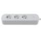 KC/EU Standard 3 AC Outlets Smart Power Strip Extension Socket for Korean European Market