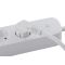 KC/EU Standard 3 AC Outlets Smart Power Strip Extension Socket for Korean European Market