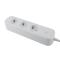 KC/EU Standard 3 AC Outlets Smart Power Strip Extension Socket for Korean European Market