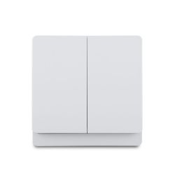 2 Gang 1 Way/2 Way Wall Switch 10AX 250V~(PC Panel, 4 Colors)