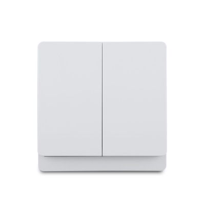 2 Gang 1 Way/2 Way Wall Switch 10AX 250V~(PC Panel, 4 Colors)