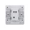 2 Gang 1 Way/2 Way Wall Switch 10AX 250V~(PC Panel, 4 Colors)