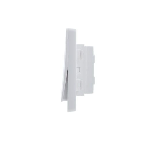 2 Gang 1 Way/2 Way Wall Switch 10AX 250V~(PC Panel, 4 Colors)