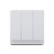 3 Gang 1 Way/2 Way Wall Switch 10AX 250V~(PC Panel, 4 Colors)