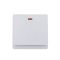 1 Gang Heavy Load Wall Switch with LED 45A 250V~ (PC Panel, 4 Colors)