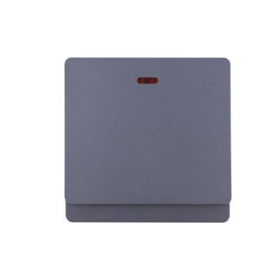 1 Gang Heavy Load Wall Switch with LED 45A 250V~ (PC Panel, 4 Colors)