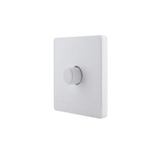 1 Gang 1 Way Wall Dimmer Switch 250V~ 250W (PC Panel, 4 Colors)