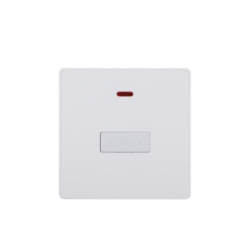 13A/5A/3A FCU Fused Connection Unit Switch with Neon (PC Panel, 4 Colors)