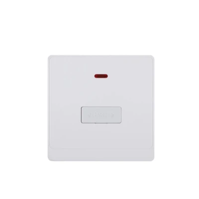 13A/5A/3A FCU Fused Connection Unit Switch with Neon (PC Panel, 4 Colors)