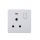 UK/British Standard 1 Gang BS546 Switched Socket with LED 15A 250V~(PC Panel, 4 Colors)