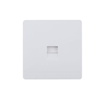 1 Gang Telephone Socket Secondary (PC Panel, 4 Colors)