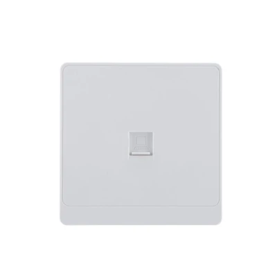 1 Gang RJ45 CAT6 Data Socket for Computer Network Connection (PC Panel, 4 Colors)