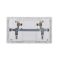 2 Gang Switched Universal Wall Socket 16A 250V~(PC Panel, 4 Colors)