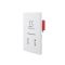 1 Gang Wall Shaver Socket 20VA (PC Panel, 4 Colors)