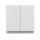 2 Gang 1 Way/2 Way Wall Switch 10AX 250V~(PC Panel, 4 Colors)