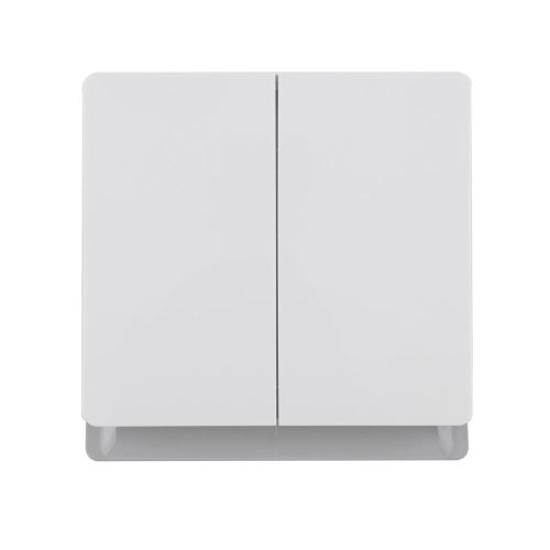 2 Gang 1 Way/2 Way Wall Switch 10AX 250V~(PC Panel, 4 Colors)